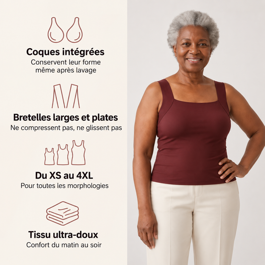 Débardeur Maintien Intégré Lysse